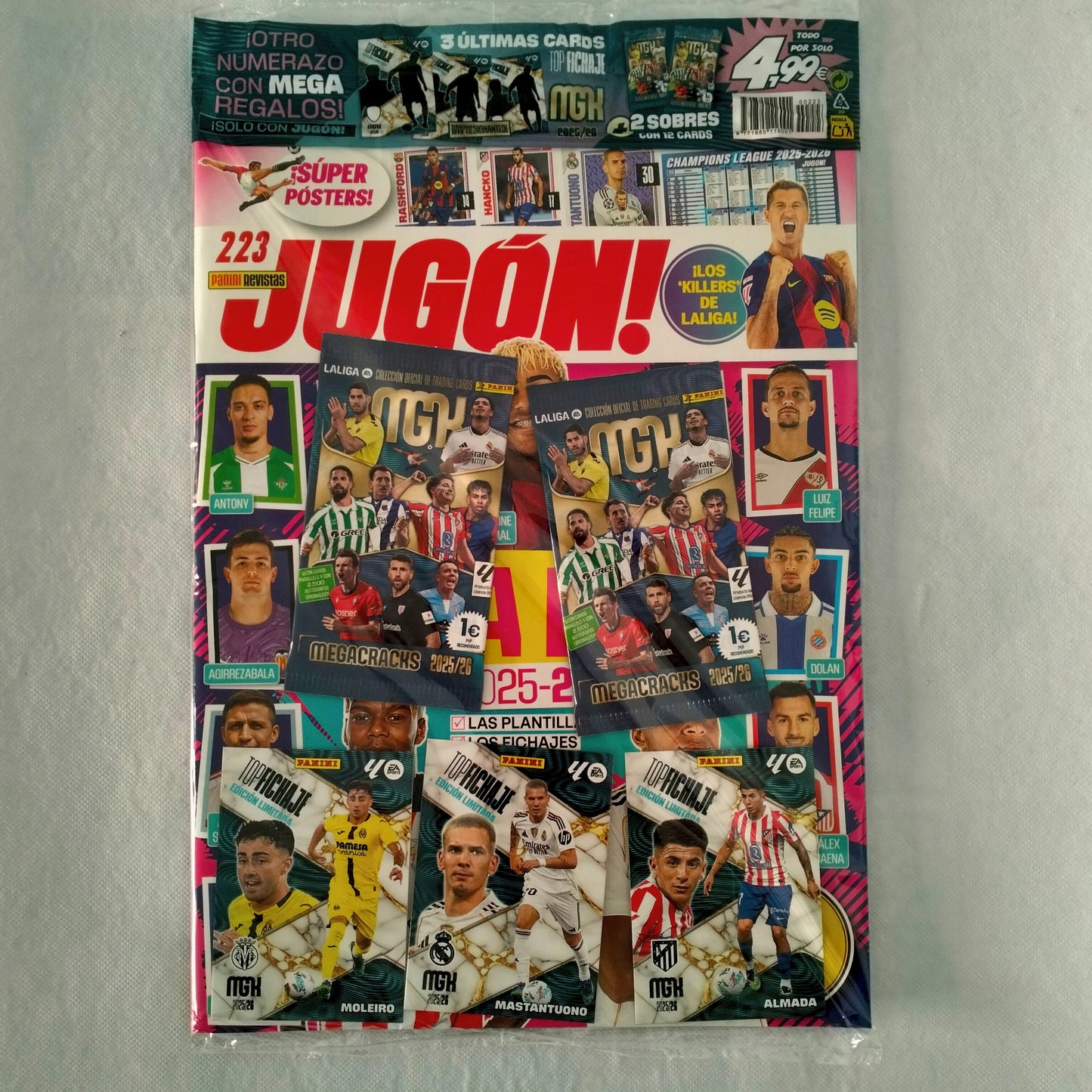 Panini Revista Jugon 223 (Octubre 2025)