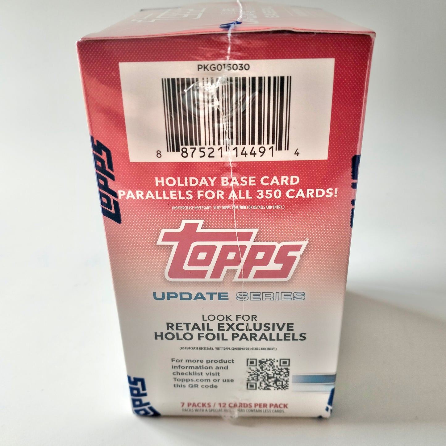 Topps Update Series MLB 2025 Value Box 7 packs 12 cards per pack