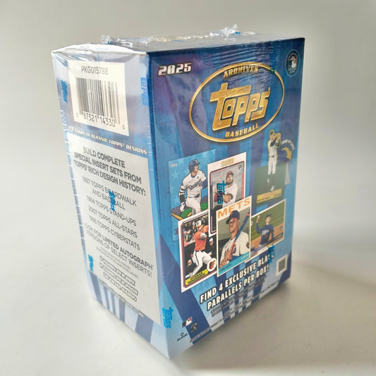 Topps Archives MLB 2025 Value Box 7 packs 8 cards per pack