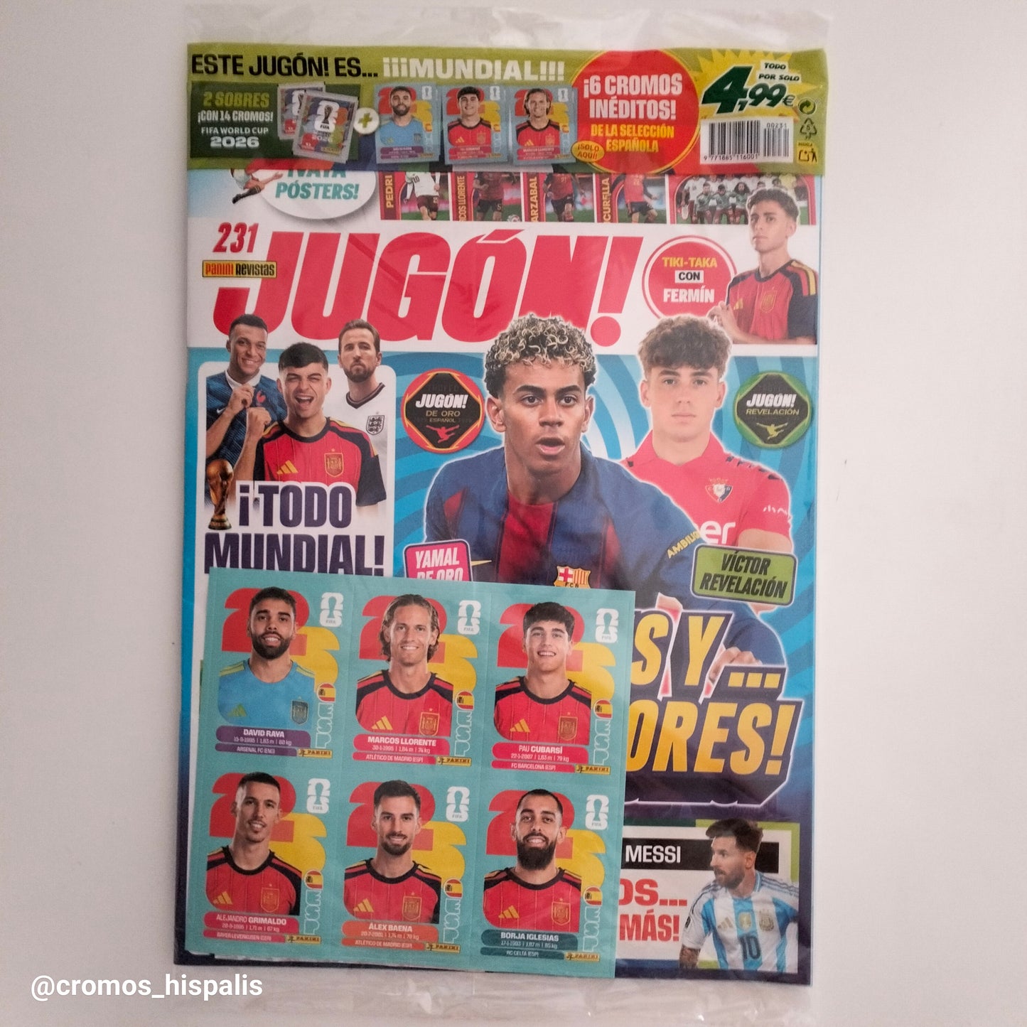 Panini Revista Jugon 231 (Junio 2026)