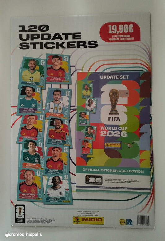 Panini FIFA World Cup 2026 Sticker Collection Update Set